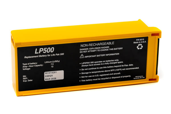 Stryker > Medtronic > Physio Control Compatible Medical Battery