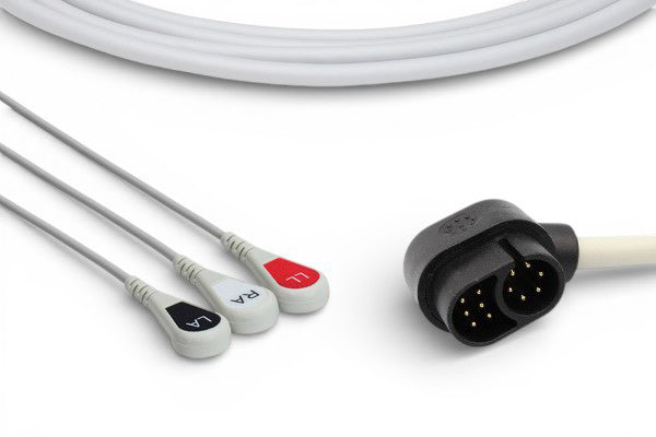 Zoll Compatible Direct-Connect ECG Cable