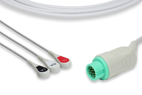 Biolight Compatible Direct-Connect ECG Cable