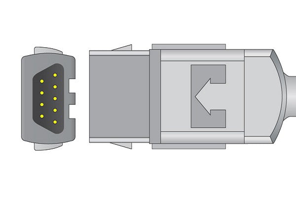 Datex Ohmeda Compatible SpO2 Adapter Cable
