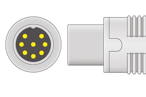 Welch Allyn Compatible SpO2 Adapter Cable