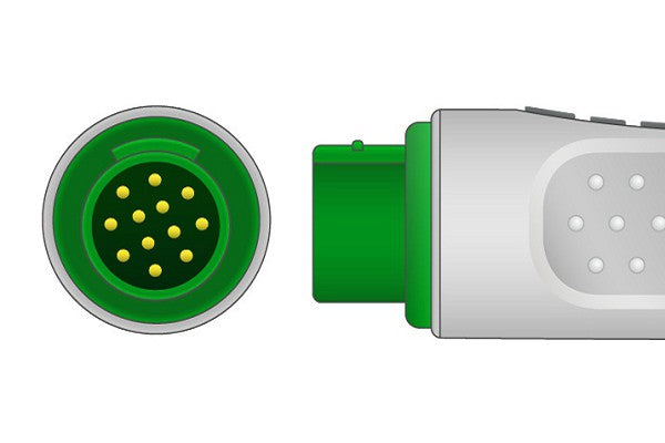 Fukuda Denshi Compatible Direct-Connect EKG Cable