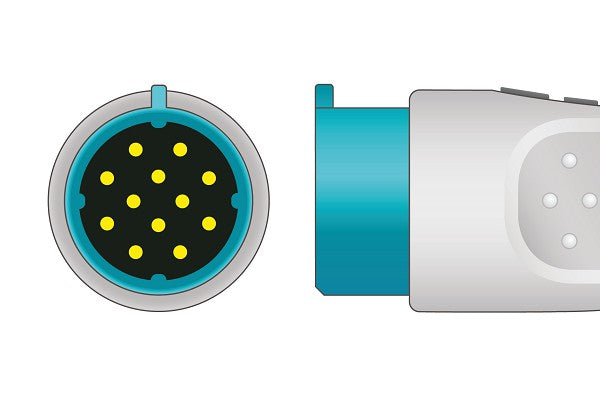 Stryker > Medtronic > Physio Control Compatible ECG Trunk Cable