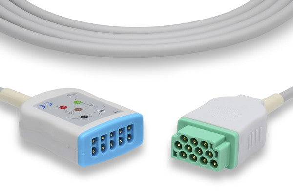 GE Healthcare > Marquette Compatible ECG Trunk Cable